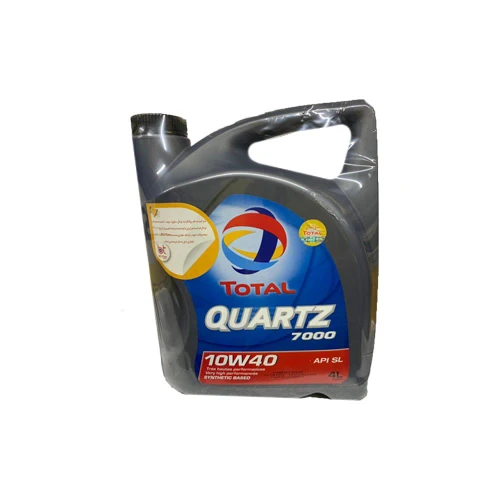 روغن موتور خودرو به توتال مدل Quartz 7000 چهار لیتری 10W-40